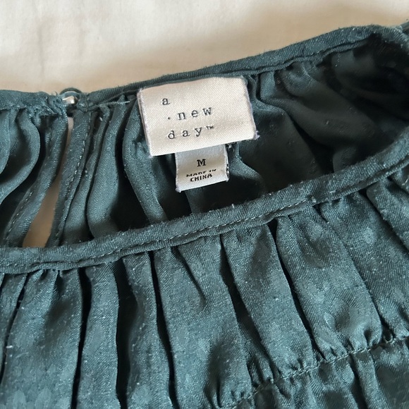 • deep green midi dress - Picture 7 of 8